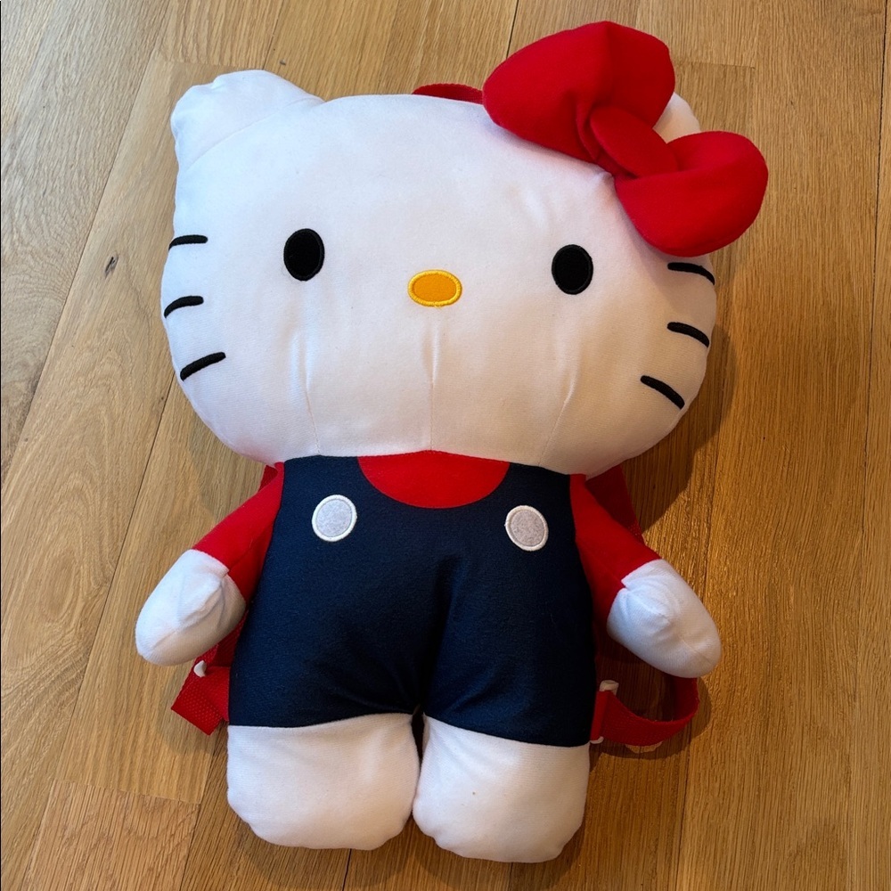 Sanrio Hello Kitty Backpack Plushie Bag 18” - Picture 2 of 7